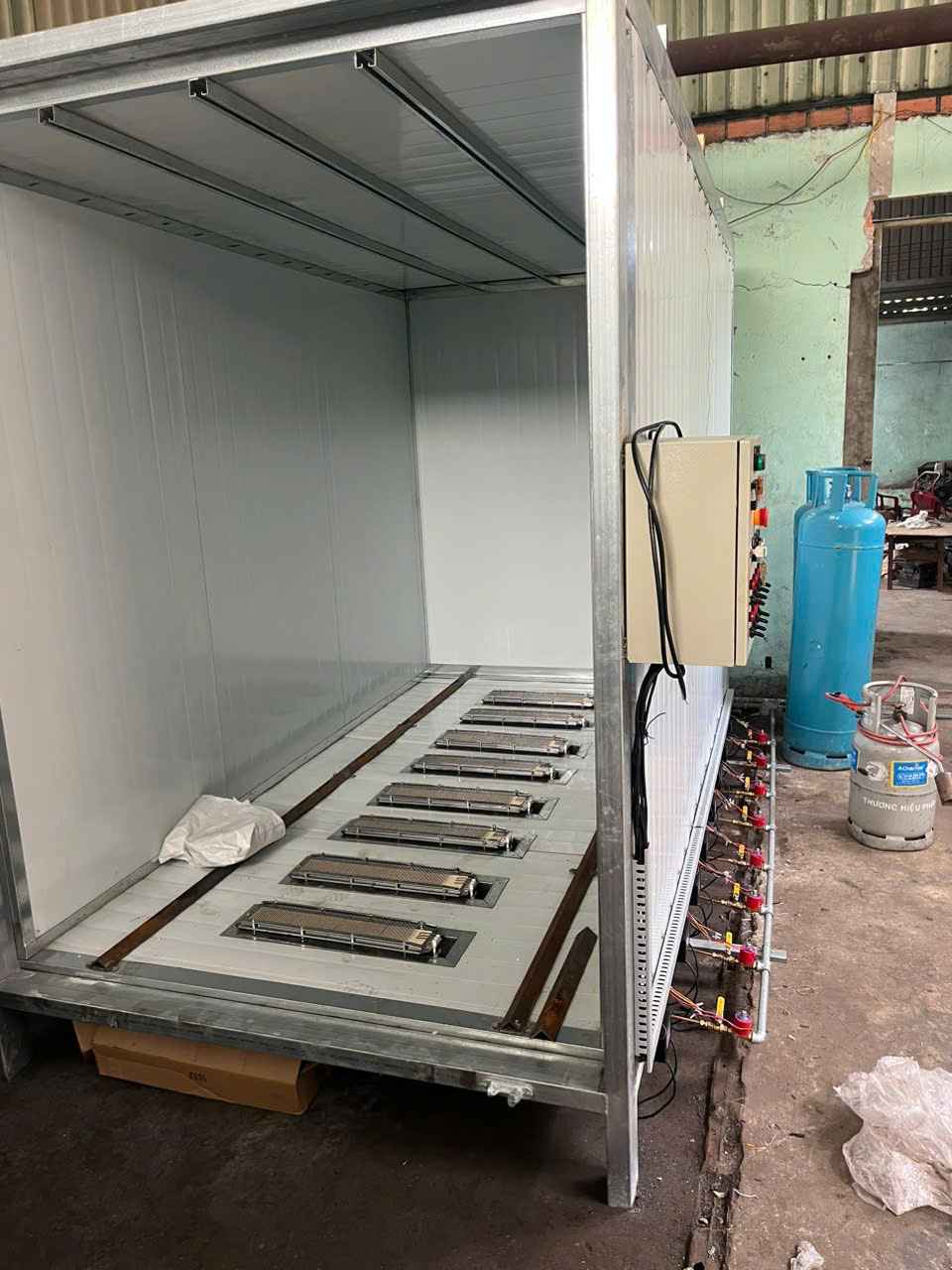 sửa tủ điện điều khiển bếp lò sấy sơn tĩnh điện tây ninh – củ chi – đồng nai